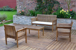 Terrasse en bois à Pornic